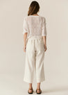 Carsen Crop pant - Ecru