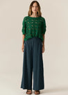 Caruso Bobble Knit - Green