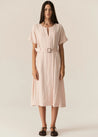Faire Belted Dress - Blush