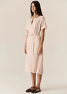 Faire Belted Dress - Blush