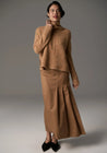 Grove High Neck Knit - Gold
