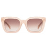 Harlow Shades - Cream/Rosewood Gradient