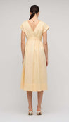 Staple The Label Estelle Midi Dress - Butter Yellow