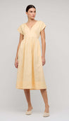 Staple The Label Estelle Midi Dress - Butter Yellow