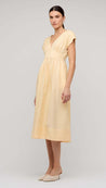 Staple The Label Estelle Midi Dress - Butter Yellow