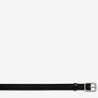Nobody's Fault Belt - Black/Silver