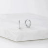 Ally Huggie Earring - Silver