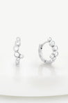 Florence Huggie Earring - Silver