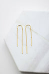 Ivy Thread Earring - Gold