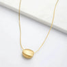 Steph Brushed Necklace - Gold