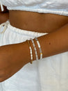 Tile Bracelet - Grey