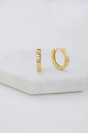 Willow Hoop Earring - Gold