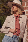 Adjoin jacket - Biscuit Boucle