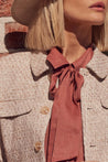 Adjoin jacket - Biscuit Boucle