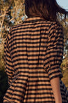 Befit Dress - Toffee Black Check