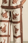 Gesture Pant - Coffee Collage