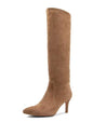 Calre Boot - Taupe Suede