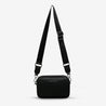 Plunder Bag with Webbed Strap - Black